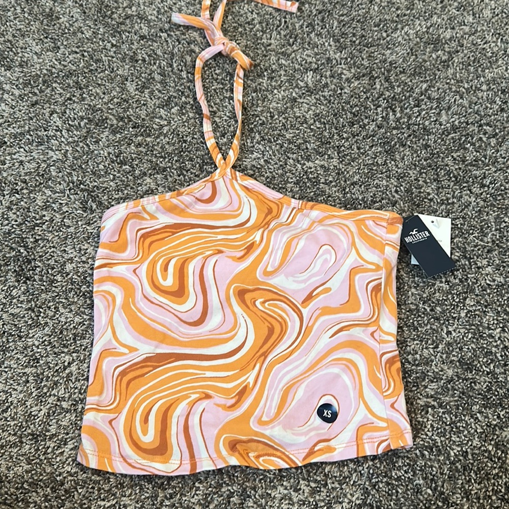 never worn womens Hollister top, an extra small